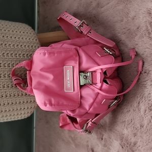 Steve Madden pink mini backpack
